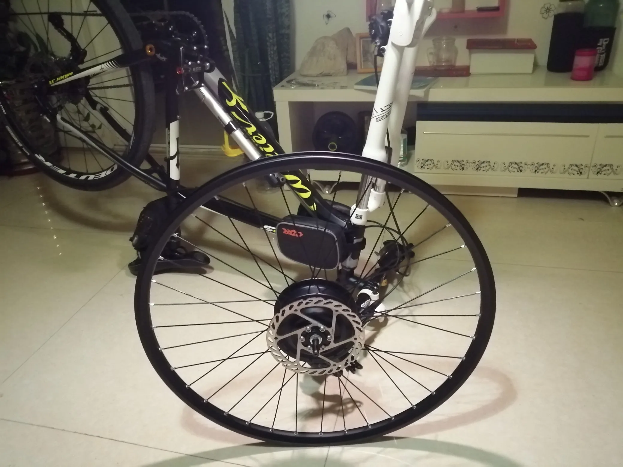 Nouveau Matériel 10 "kits De Conversion De Moteur De Moyeu De Brouette