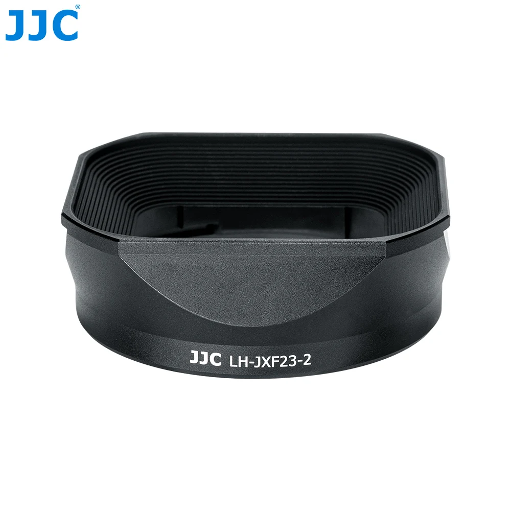 Paraluce Quadrato Haoge LH-X23B Per Obiettivi Fuji XF 23mm F1.4 E XF 56mm F1.2 - In Alluminio, Design A Baionetta