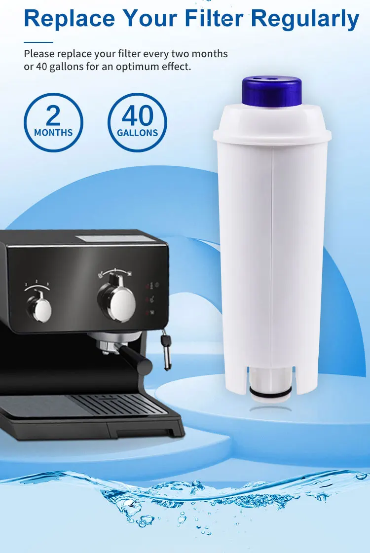 Dls C002 Auto Coffee Machine Water Filter Cartridge For Delongh I