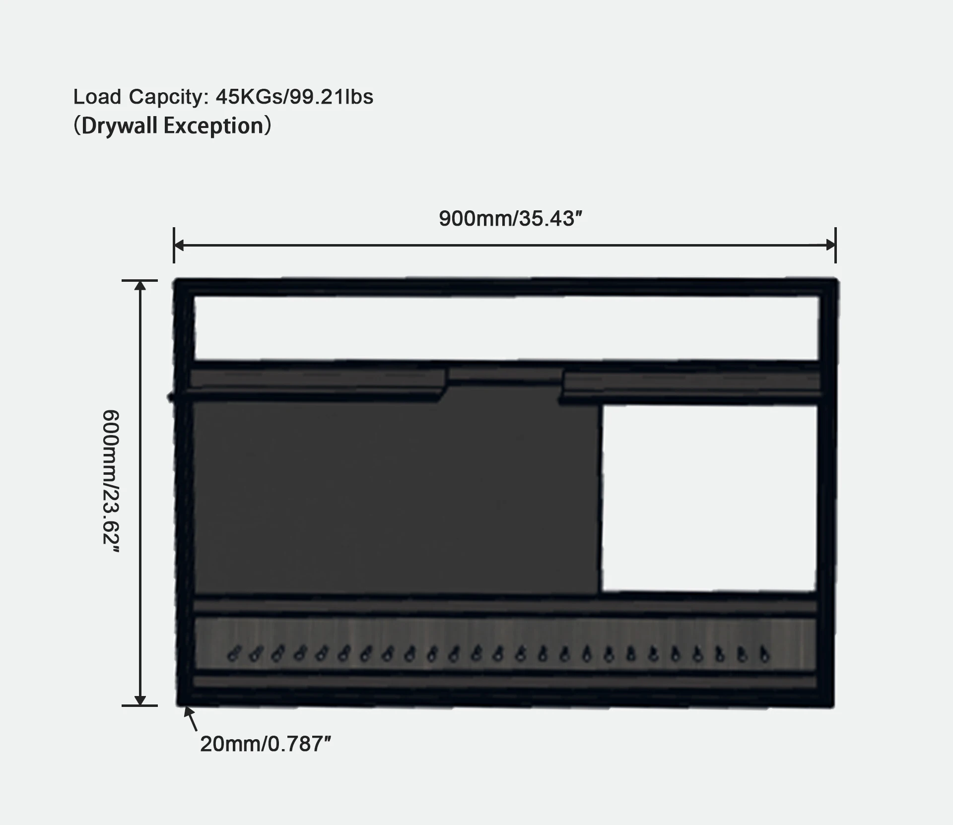 Bestseller Aluminum Alloy Family Wall Floating Storage Shelf Multi-Tier Wall Mounted Organizer for Kitchen Living Room