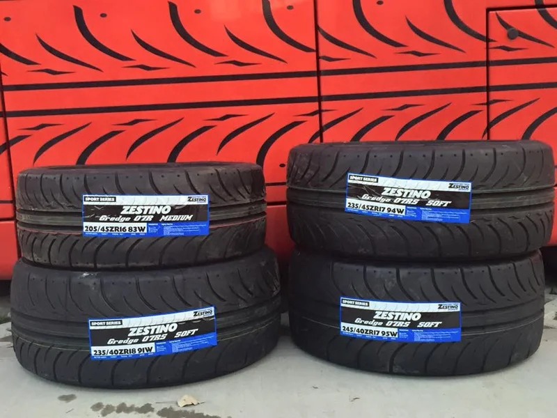 Zestino Gredge 07R 215/45ZR17 Drift Tire - New Tubeless Natural