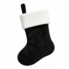Peluche courte noire
