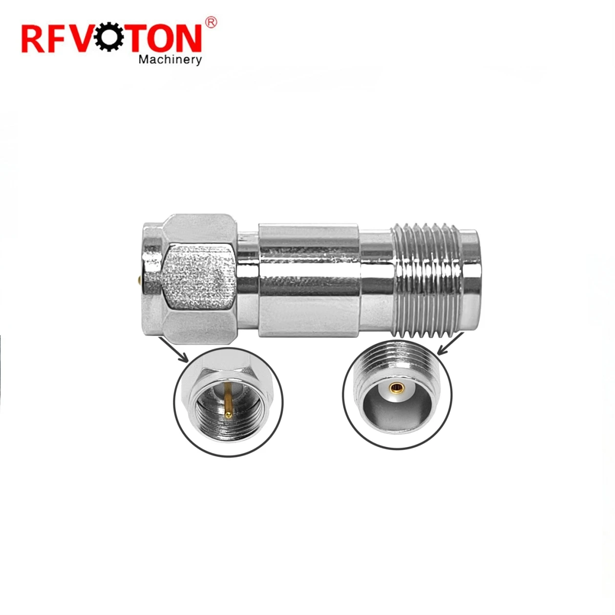 Factory Directly F Male Plug Macho to Tnc Female Jack Hembra Adaptor Adapter Rf  Coaxial Connecteur TNC Coax (rf) Connectors