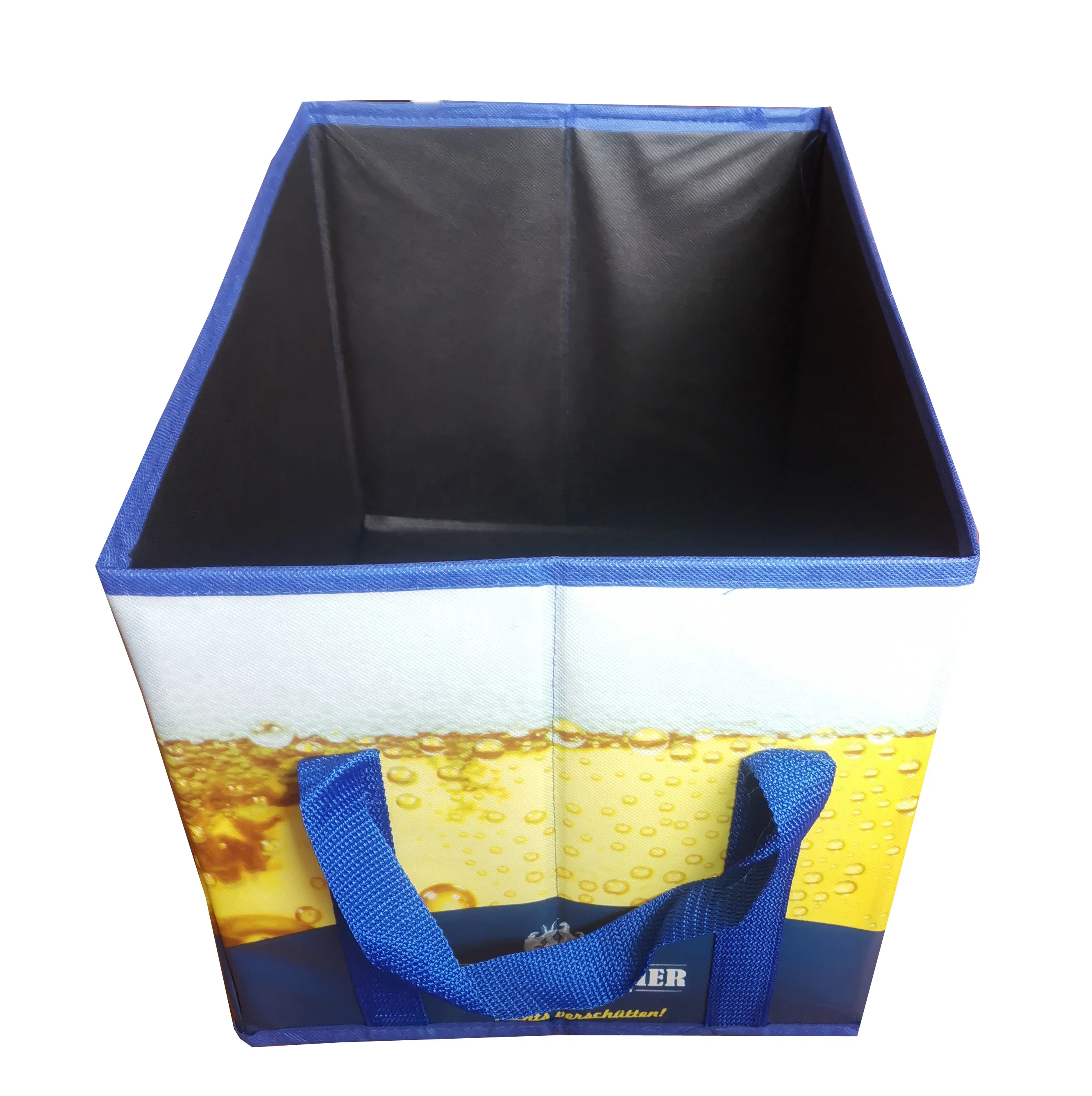 Складная картонная коробка для хранения с индивидуальным принтом сумка