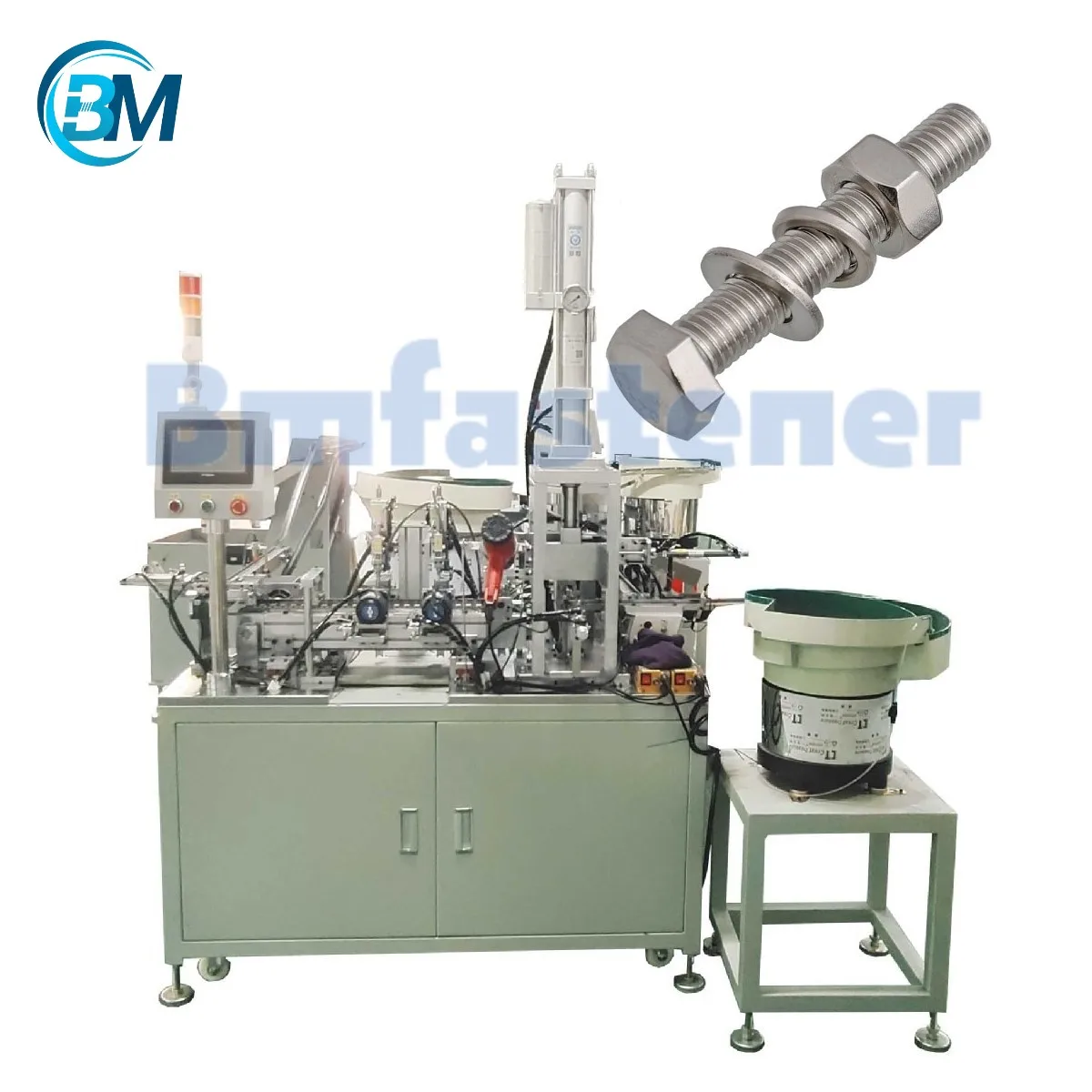 Anchor Bolt Nut Screw Washer Fastener Automatic Assembly Machine Fully ...