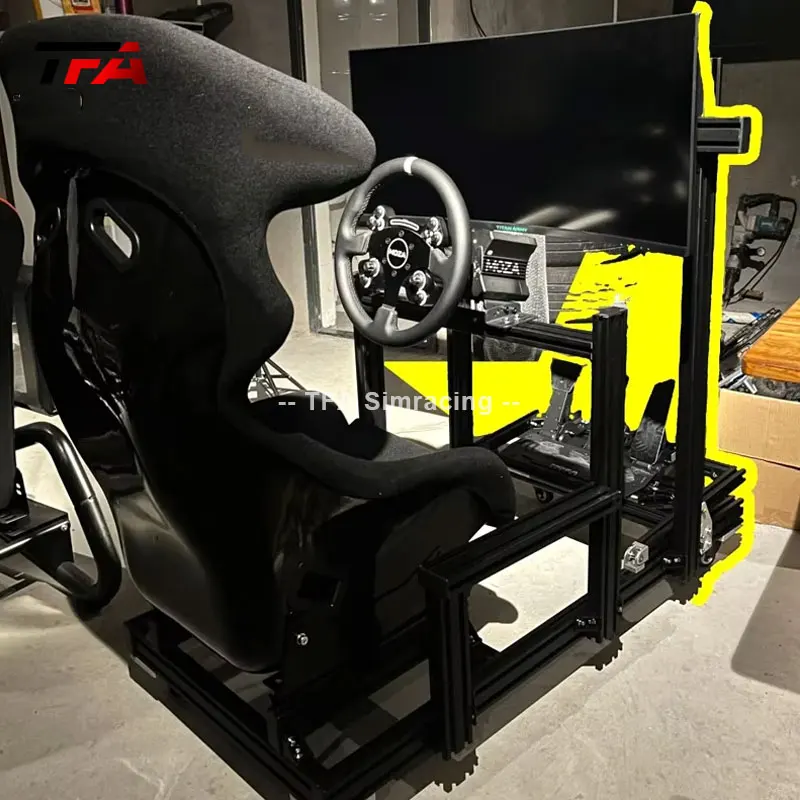 モーションシムレーシングシミュレーターシート油圧408040160Tスロット