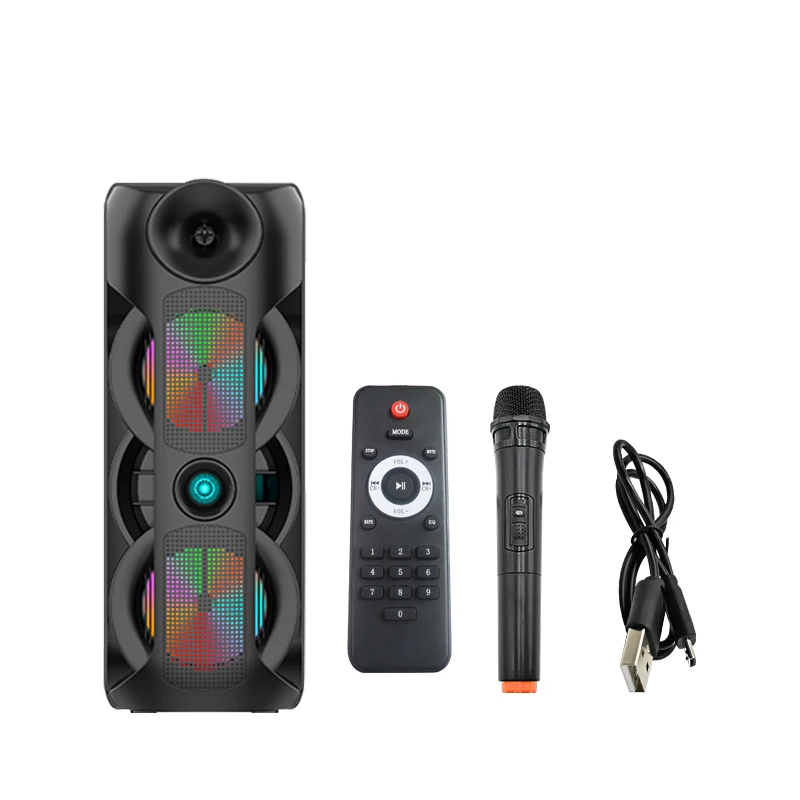 SING-E ZQS8202A LED RGB Light Portable Party DJ Stage Hybrid