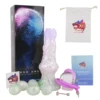 YC-PDS2142-QDOR con 5 huevos de silicona de colores mixtos