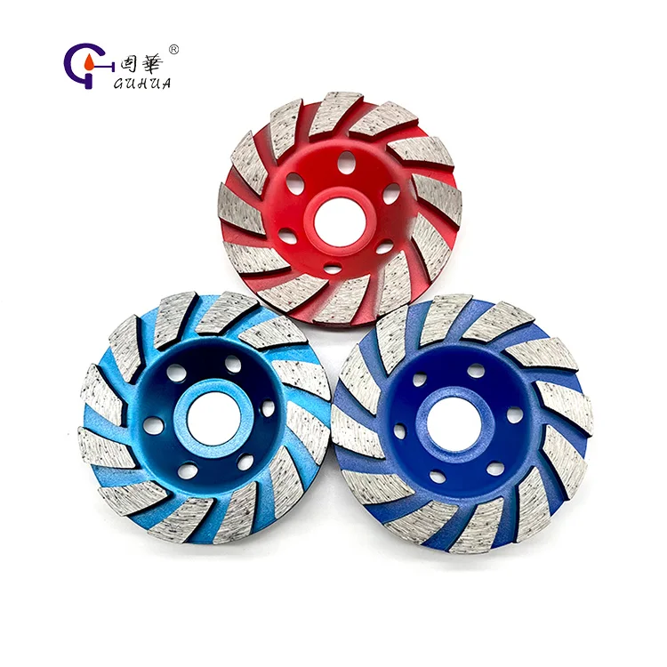 Colorful Diamond Grind Disk Marble Diamond Grinding Disc