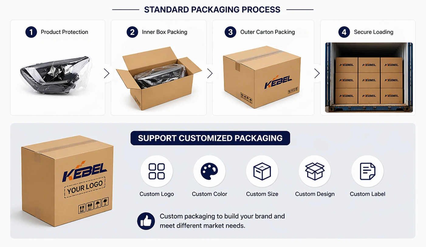 Packaging & shipping specifications