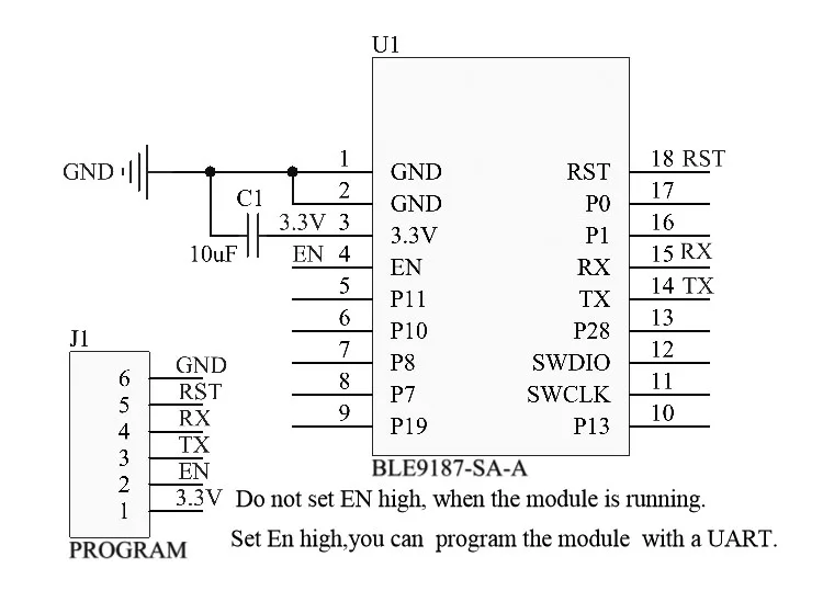 Ultra-Low Power Bluetooths Chip Module Low Cost Ble5.1 BLE Data Module Transmitter And Receiver