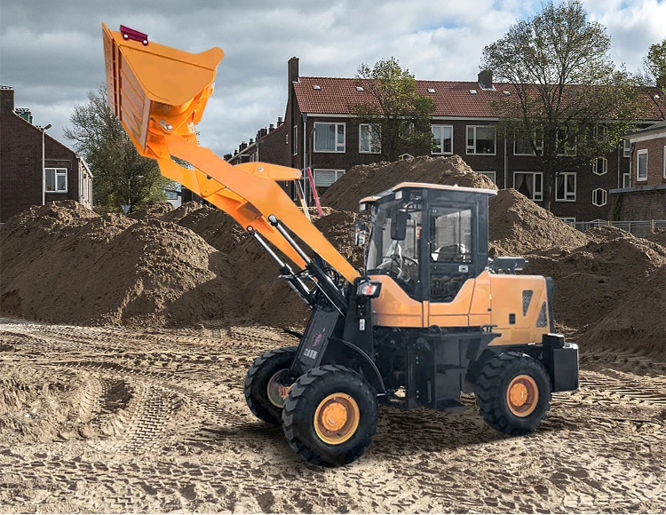 Small and medium-sized front-end loaders for shoveling soil, sand and gravel bulk materials manufacture