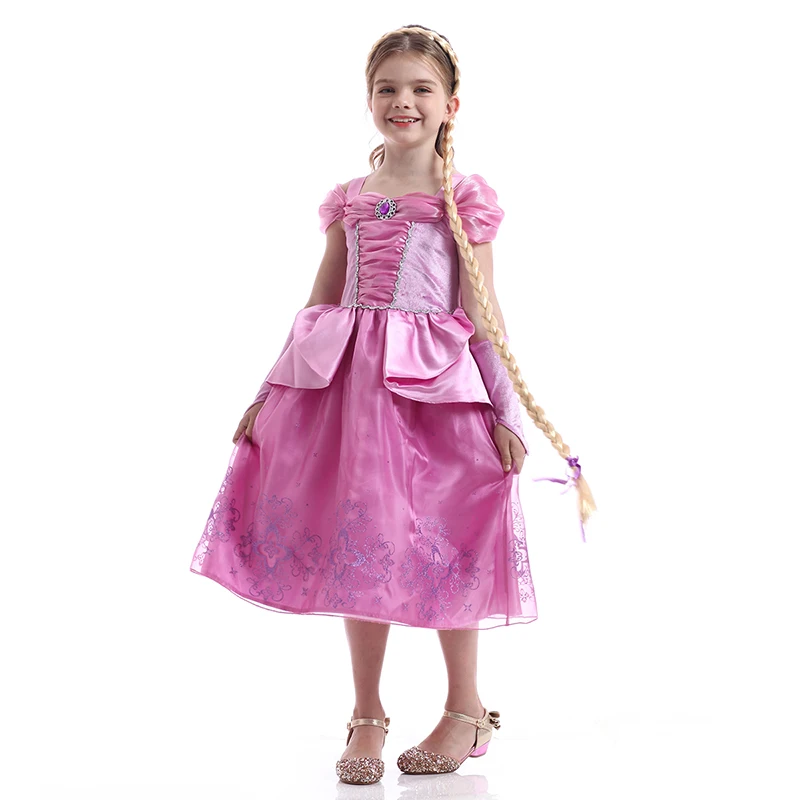 Rapunzel Princess Dress Girls Toddler 
