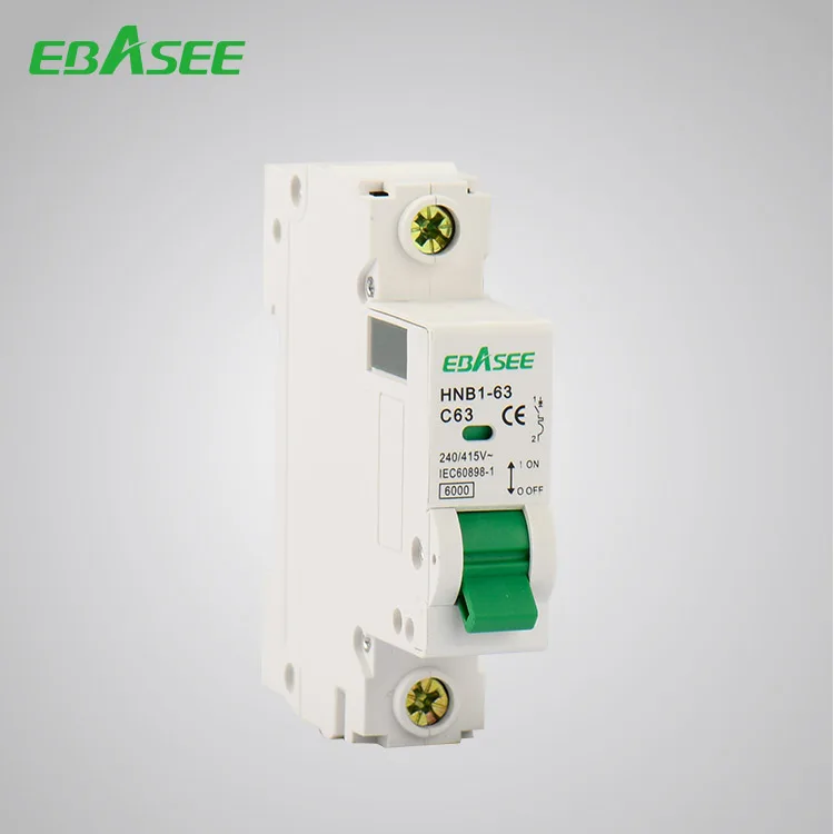 Weekly Deal in Stock MCB China Circuit Breaker 6KA 1p  Curve C AC 50A Circuit Breaker