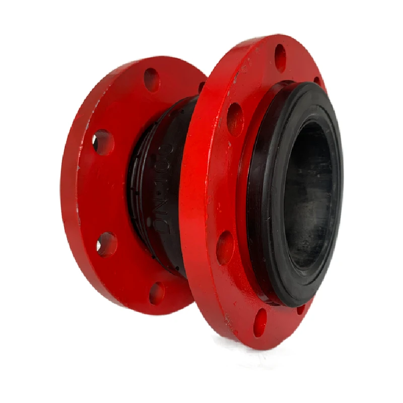 Jiufu High Quality Dn25-Dn3000 Flange Type Bellows Flexible Epdm Single Sphere Rubber Expansion Joint