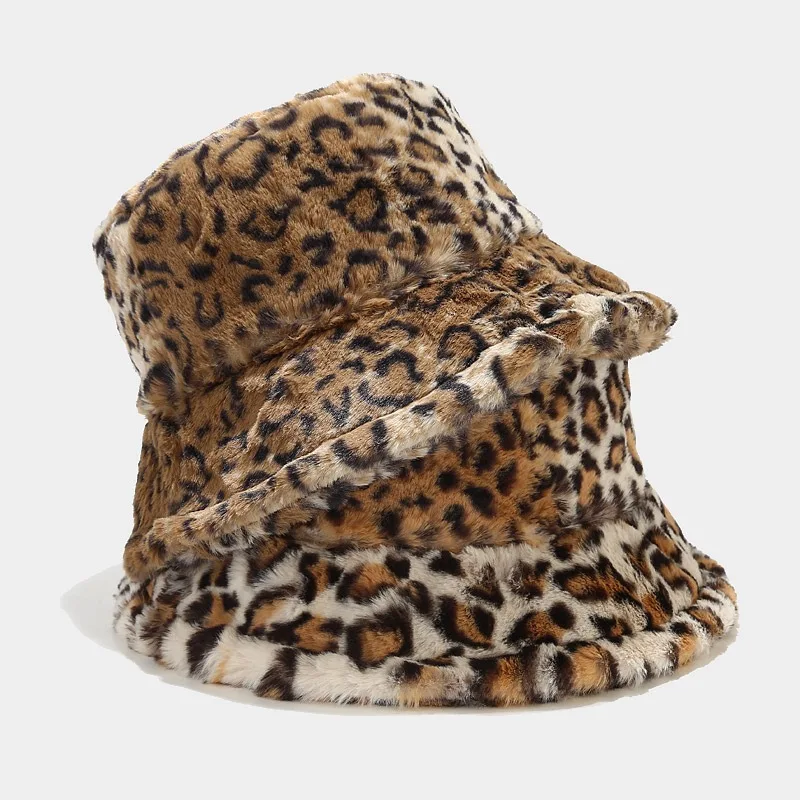 Fall Winter Ladies Bucket Hats Soft 