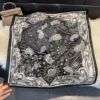 Black Gray Paisley