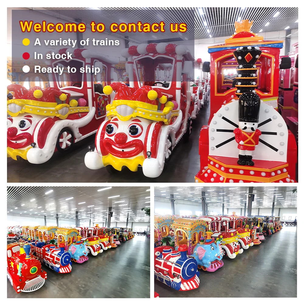 Zhengzhou Yueton Great Fun Amusement Rides Train Sets Thomas Mall Kids Trains