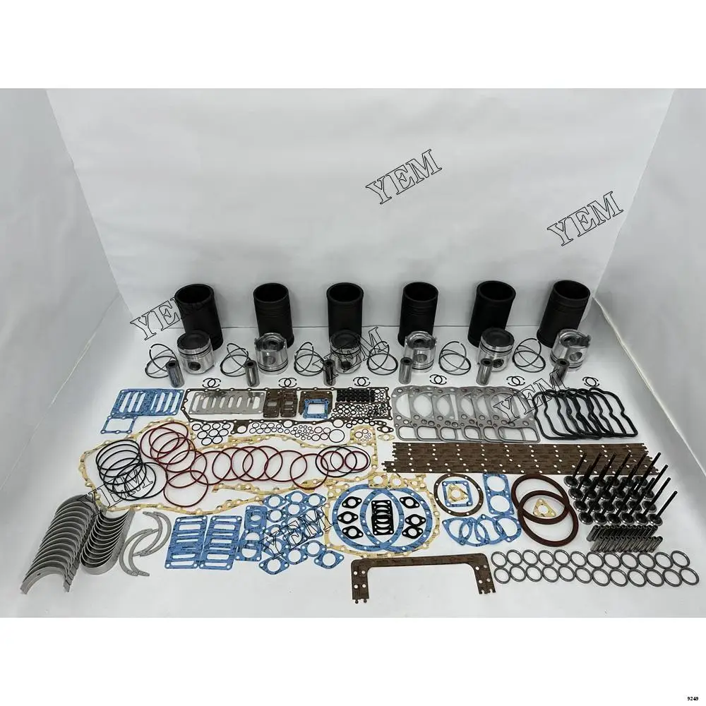 Repair Kit With Head Gasket Set Cylinder Piston Rings Liner Bearing Valves For Mitsubishi S6A2
