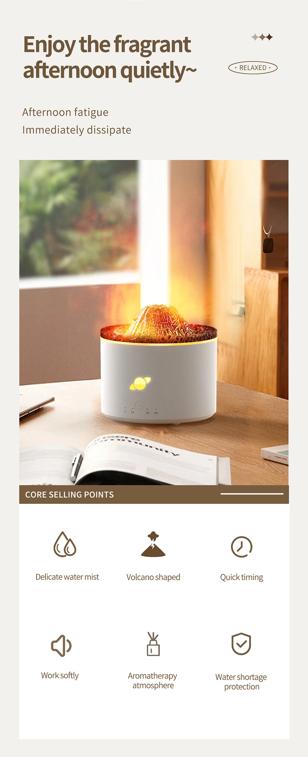 Flame Aromatherapy Machine