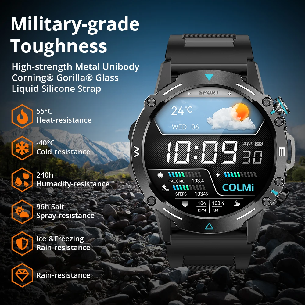 Latest Factory Custom Cheap Price Smartwatch User Guide Hypoxemia Monitor Mens Women IP68 Waterproof Enclosure Round Smart Watch