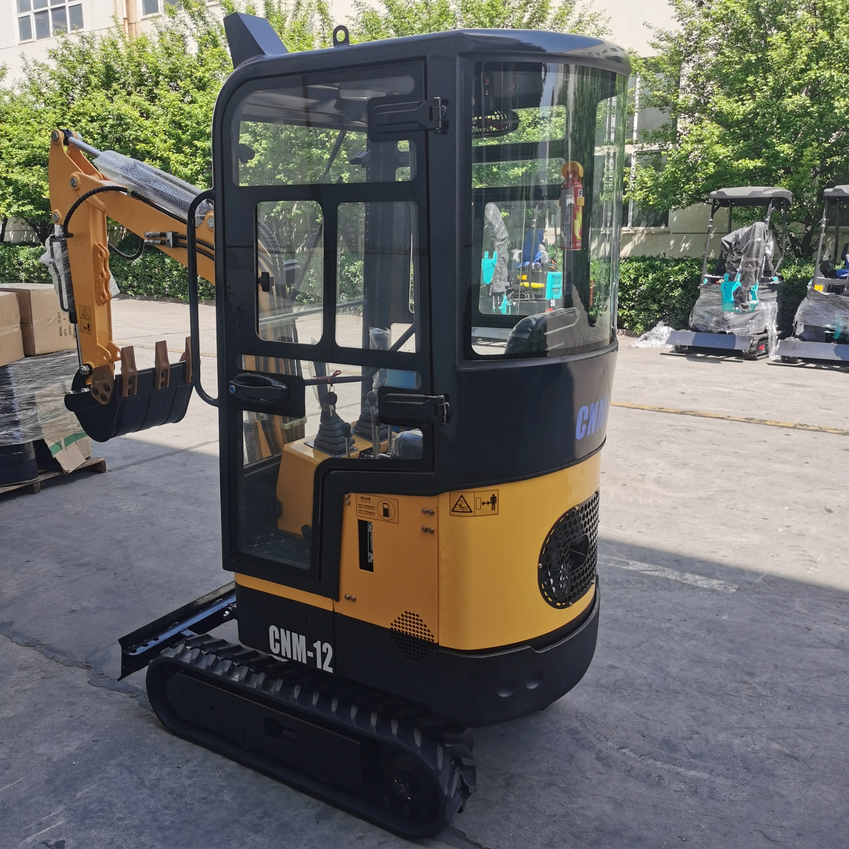 Китай оптовая продажа гидравлический маленький экскаватор мини-экскаватор на гусеничном ходу 1 тонна бесплатная доставка