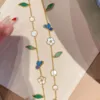 Collar de mariposa de la suerte