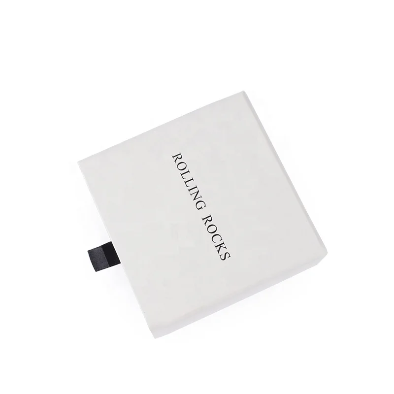 Customized Boxes Packaging Boxes Custom logo Ring Slider Package Pe Film Jewelry Paper Drawer Storage Box