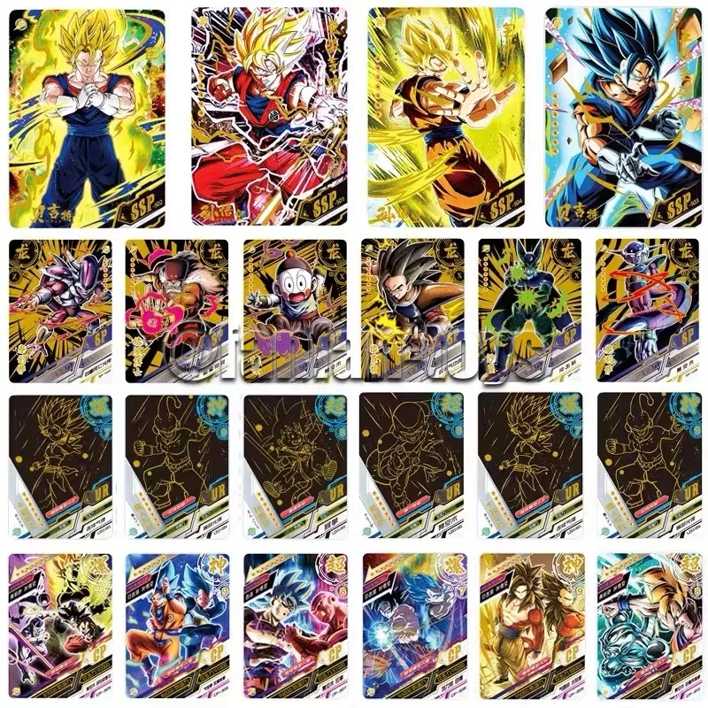 Little Dinosaur Popular Anime New Super Theater Series Seven DragonBall Z  Collectible Rare Cards Game