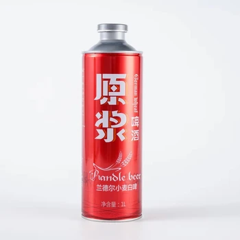 Food Grade Custom Logo Empty 980ml 1L 2L 1000ml 2000ml Beer Cans Tin Can for Beer