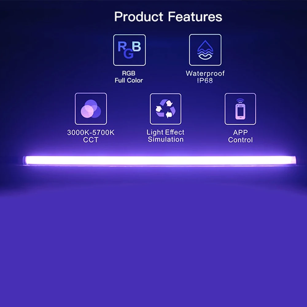 2020 Новый LUXCEO P120 18 Вт лм USB перезаряжаемая батарея управление через приложение Водонепроницаемая подводная Светодиодная лампа для видеосъемки освещение для фотосъемки