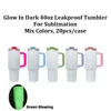 Glowing for sublimation