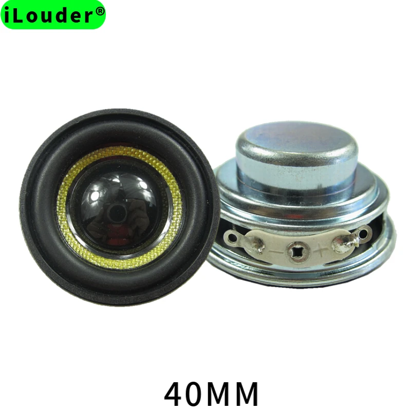 
OEM 40 мм 5 Вт 4 Ом Стекловолоконный динамик полный диапазон 5 Вт 8 ом динамики 