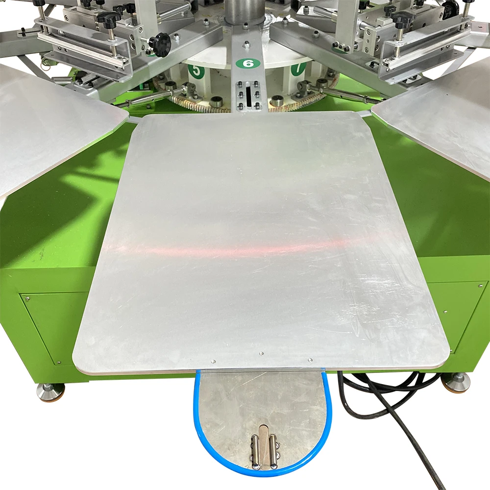 product 6 colors automatic oval screen printing machine-13
