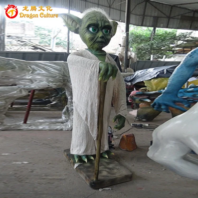Customized Realistic Animatronic E.T. Life Size Model for Parks
