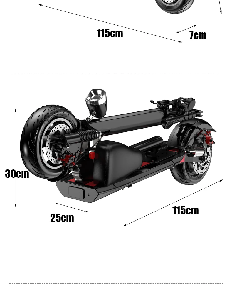 EU warehouse Free shipping 500W 48V 13AH off road e scooter 10 inch foldable electric scooter with seat