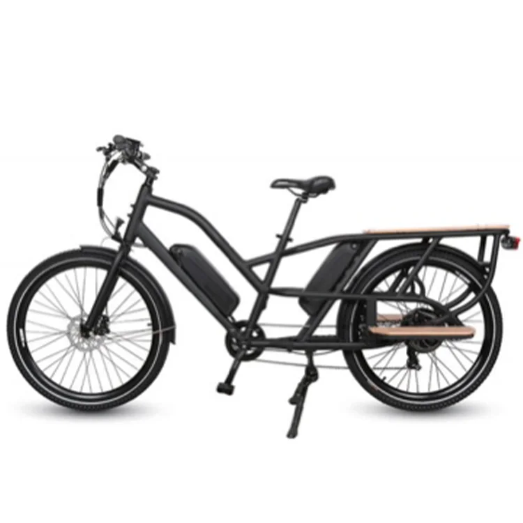 Factory customized ebike with Lithium Battery 48V 20 Inch Disc Brake Electric Cargo Bike