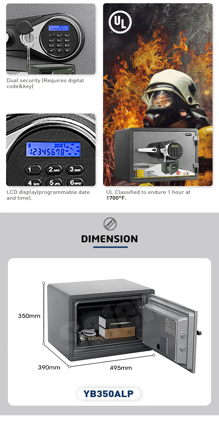 Safewell Fp0402e Manufacturer Fire Document Home Fire Resistant Safe