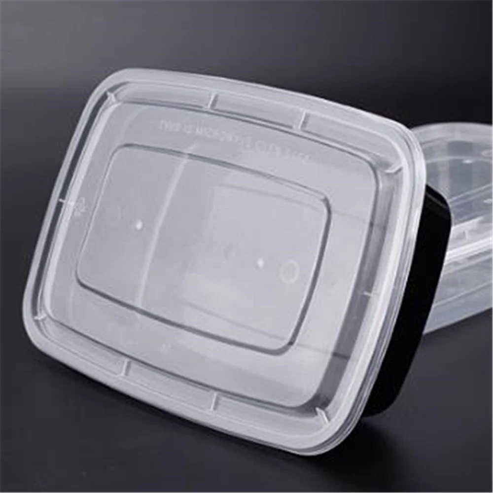 Plastic Take Out Container 1000ML Disposable Microwave Food Packaging