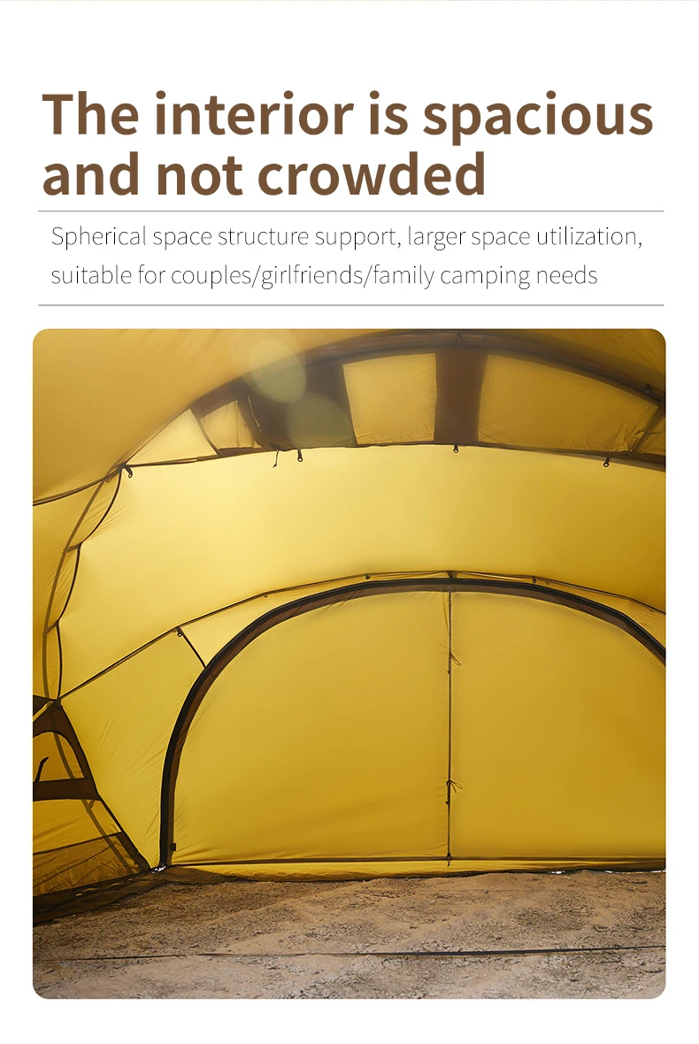 Outdoor Classic Cross Tent Dome Tents Big Space Shelter High Quality