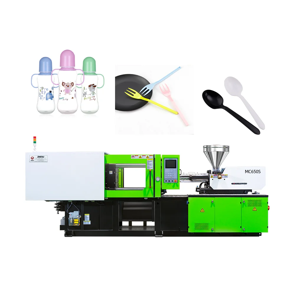 Manufacturer 650 Ton Injection Plastic Molding Machine Baby Desktop Plastic Injection Molding Machine factory