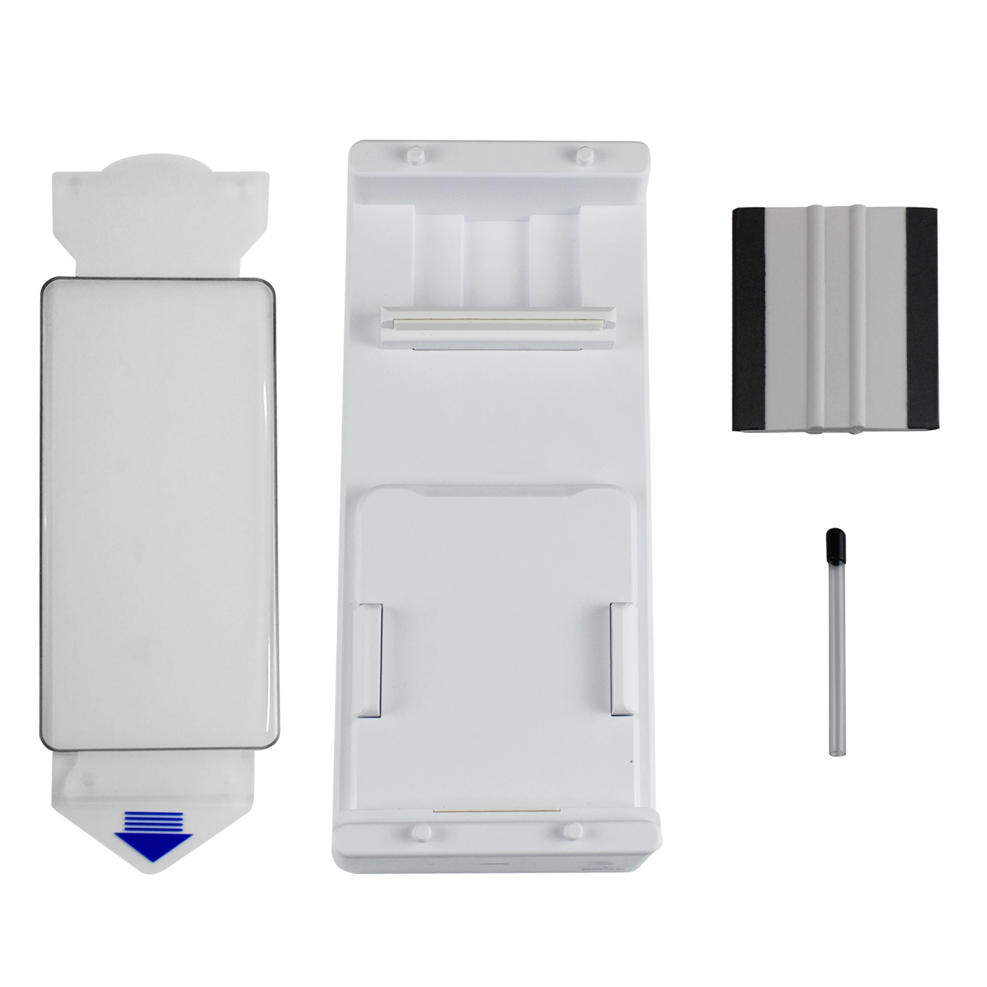Anti-Dust Screen Protector Installation Kit for iPhone 13 14 15 Pro Max 3D Radian Dust-Free Tool Made of TPU