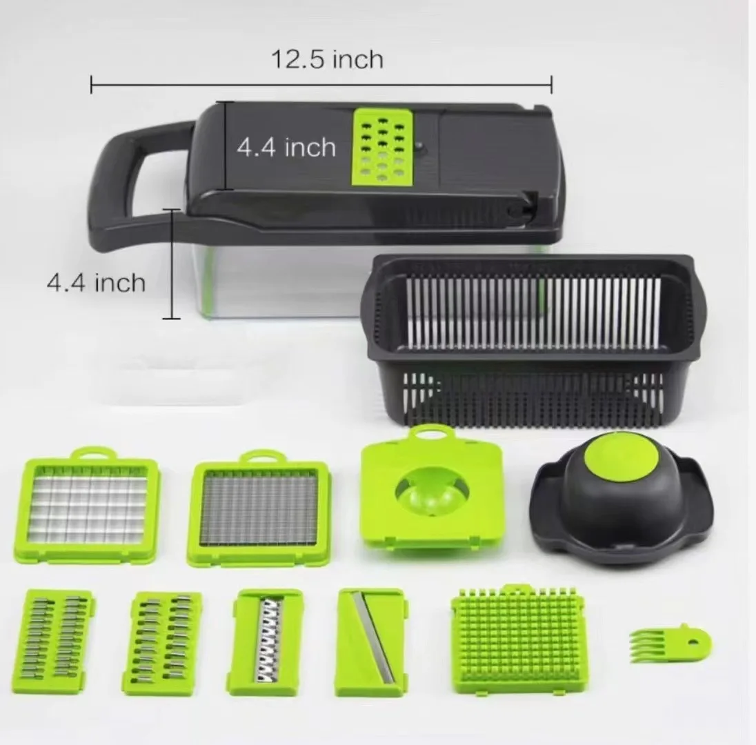 12 in 1 Multifunctional Vegetable Cutter – Medical Grade