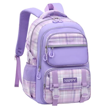 2024 Hot Sale Wholesale School bags for paimery school students girls female large capacity children's bags factory direct sales