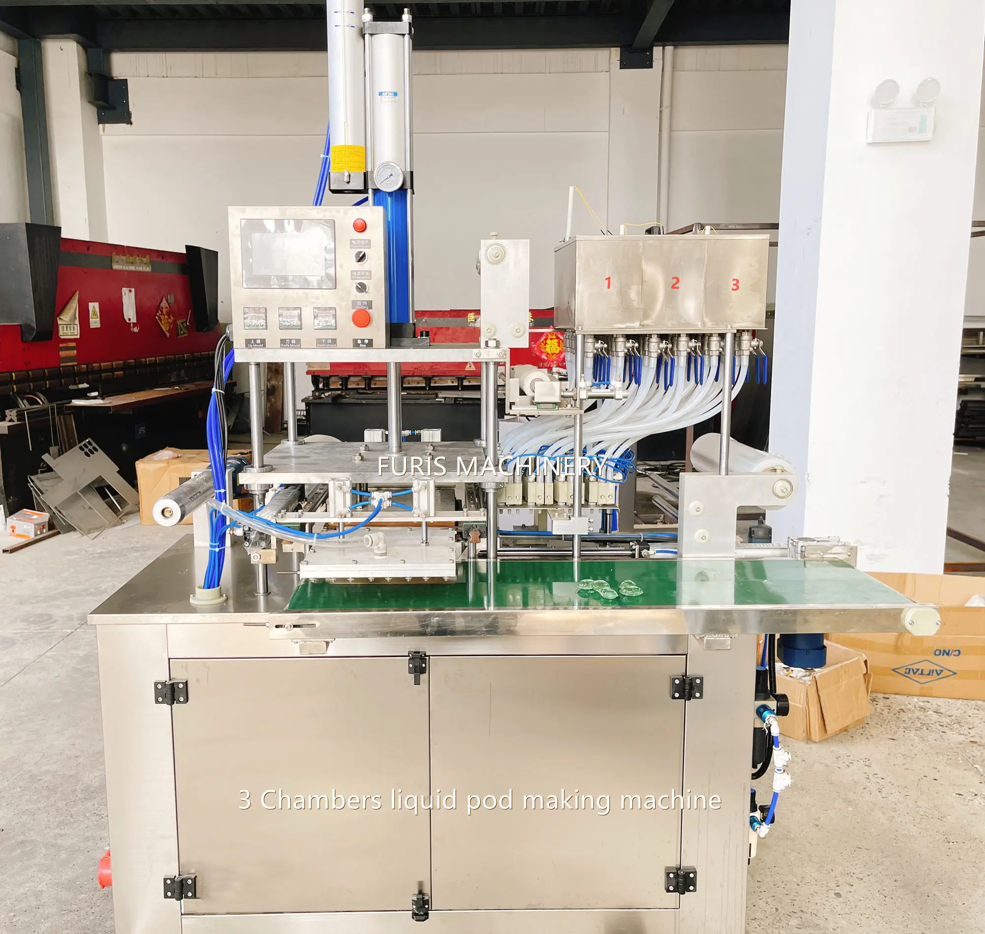 High-speed Detergent Laundry Capsule Pod Machine for Sale