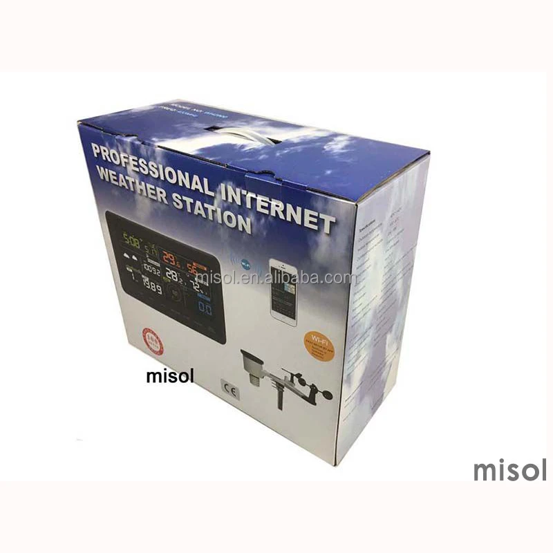 Misol Hp2550 Weather Station Wifi Upload Data To Web Wunderground