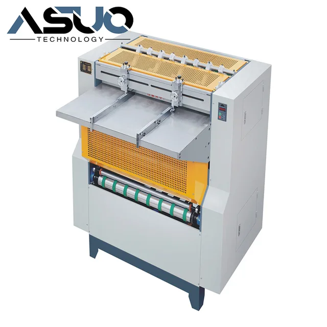 KL-1000 Semi Automatic Cardboard V Grooving Machine, Rigid Gift Box Making Machine