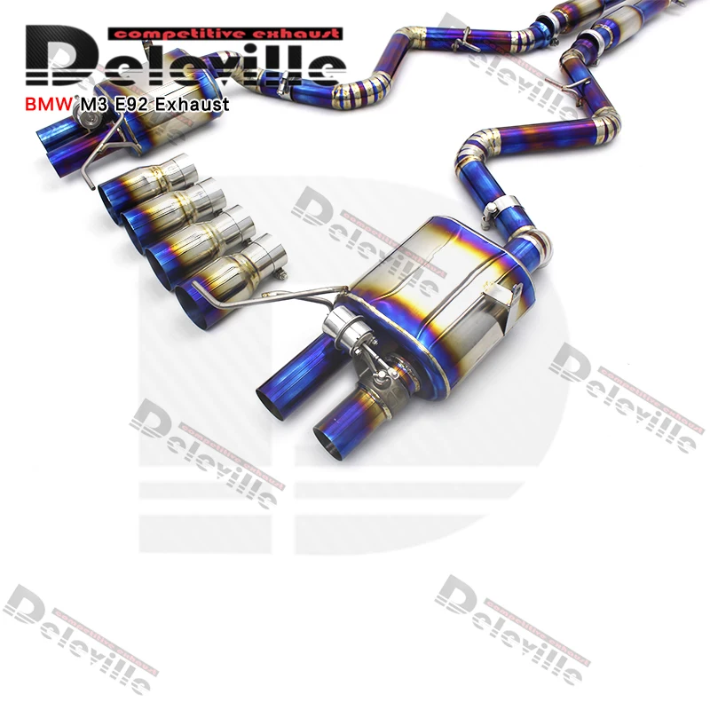 Titanium Alloy Exhaust Pipes For Bmw M3 E90/e92/e93 4.0l 20072013