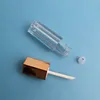 Transparent Tube with Rose Gold Lid