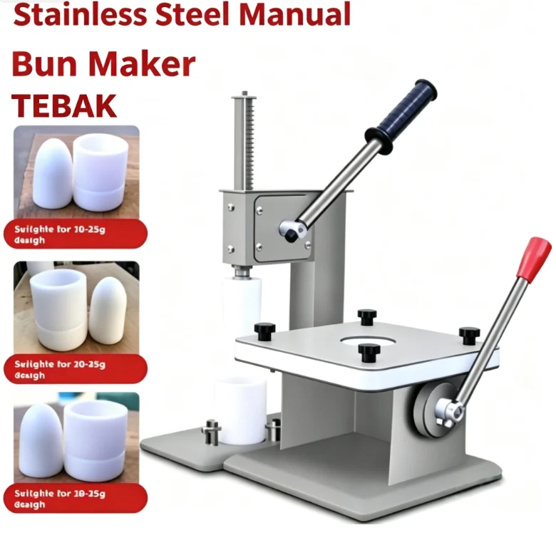 TEBAK  Pattern Edge Banding Machine / Manual Leather Bonding Machine Commercial Steamed Bun Machine